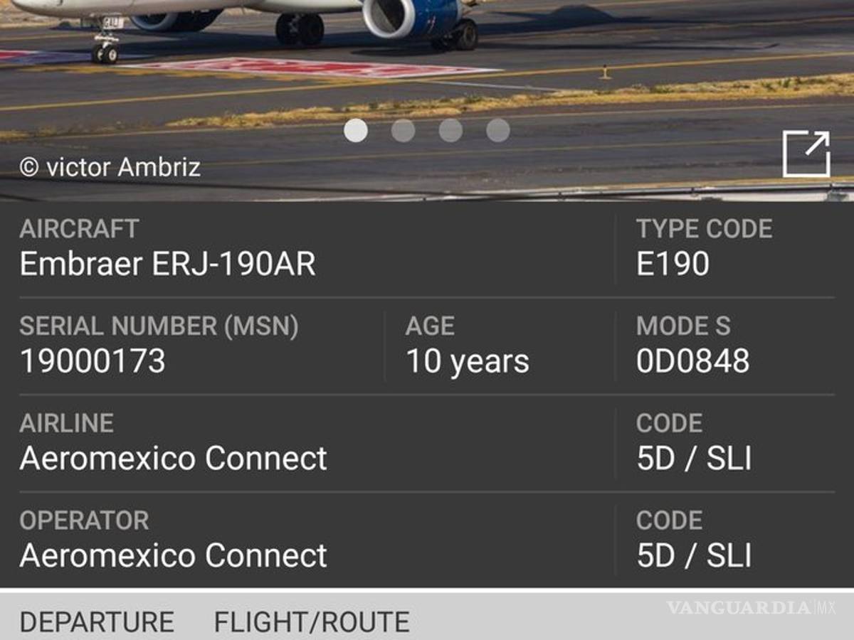 $!Se desploma avión de Aeroméxico a minutos de haber despegado; Gobernador de Durango informa que no hubo fallecidos