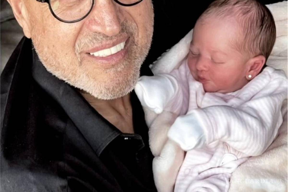 $!Lucía Méndez ya es abuela, presume a su nieta en redes sociales