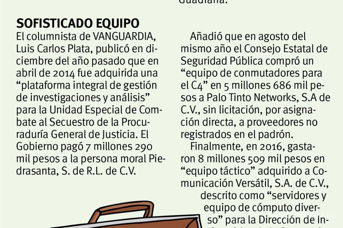 $!Desde 2005 existe el espionaje en Coahuila