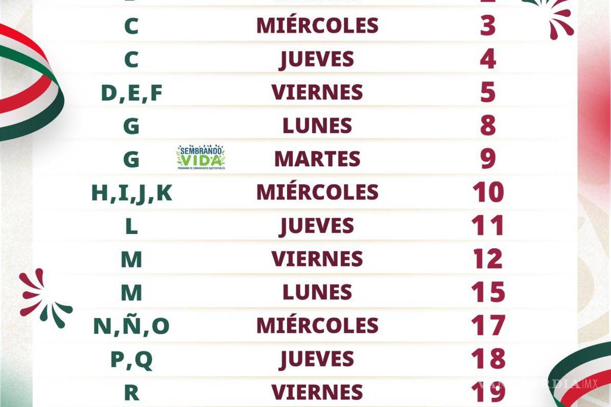 $!Pensión Mujeres Bienestar: ¿Quiénes recibirán el pago de 3 mil pesos del 8 al 12 de septiembre?