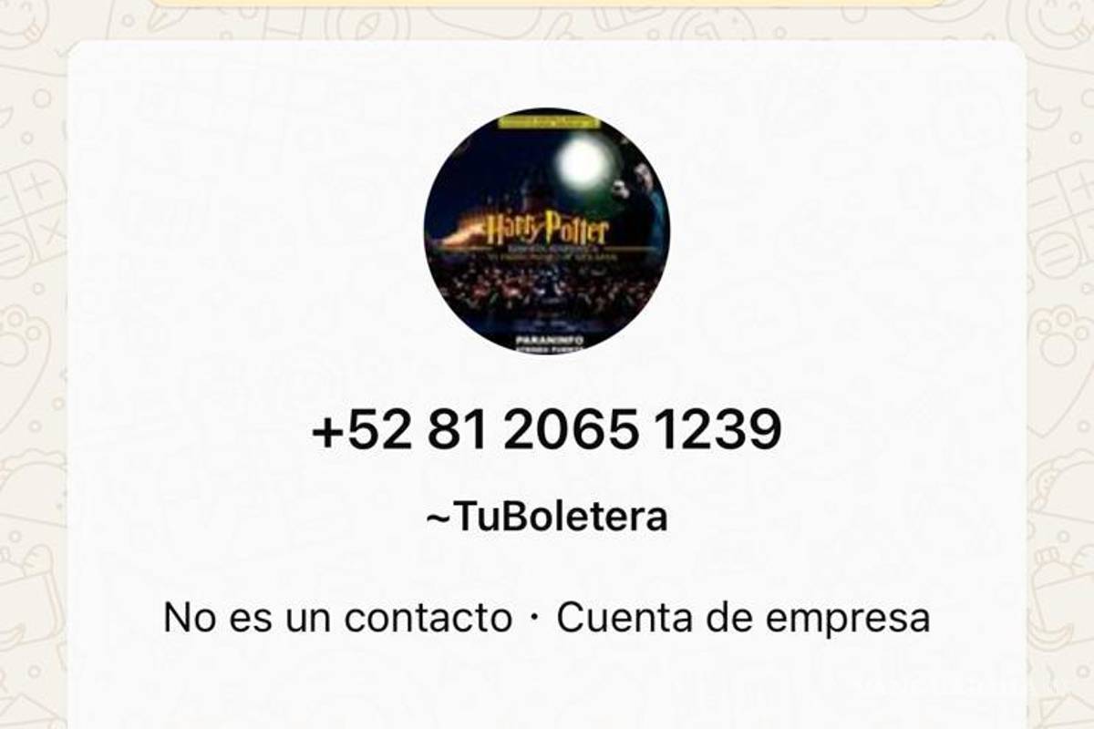 $!Los organizadores comenzaron a avisarles a quienes tenían su boleto por medio de WhatsApp.