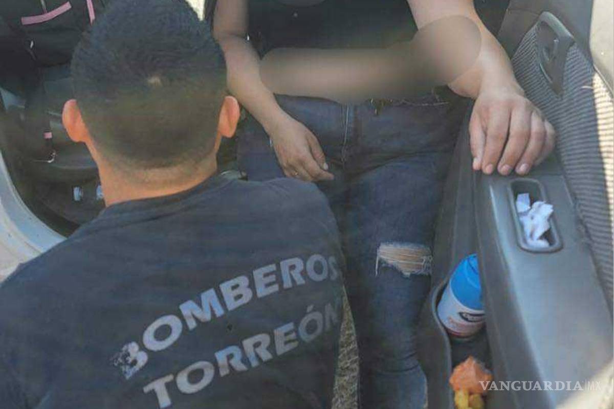 $!La joven fue rescatada.