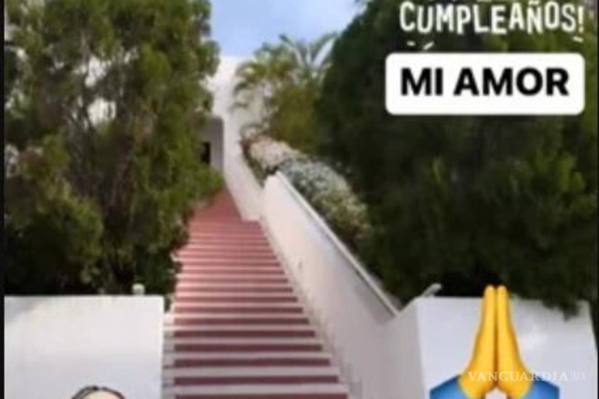 $!“La Chule” publicó una felicitación para su hijo.