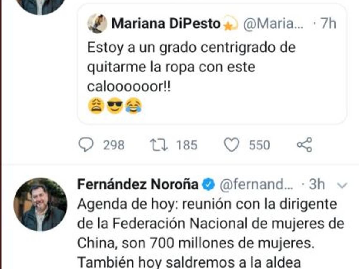 $!Noroña pide 'pack' a usuaria de Twitter y así le fue en redes...