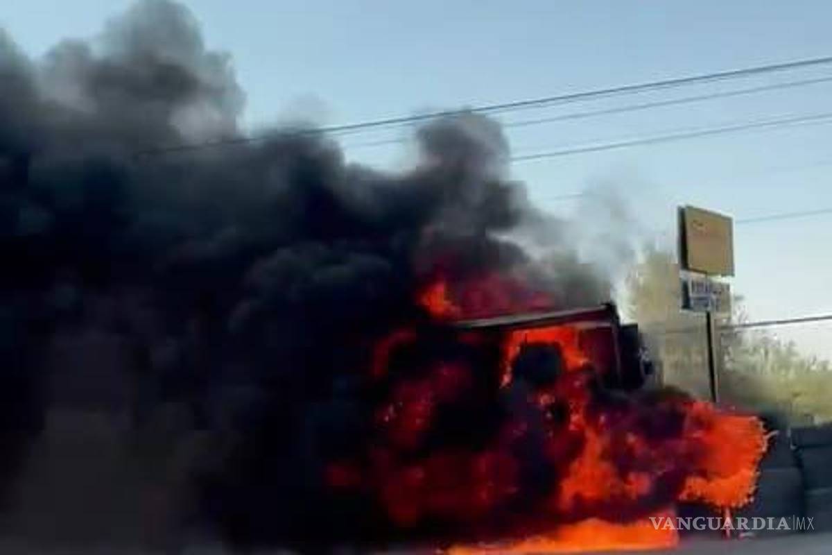 Parras: incendio consume tienda y vulcanizadora en el ejido 28 de Agosto