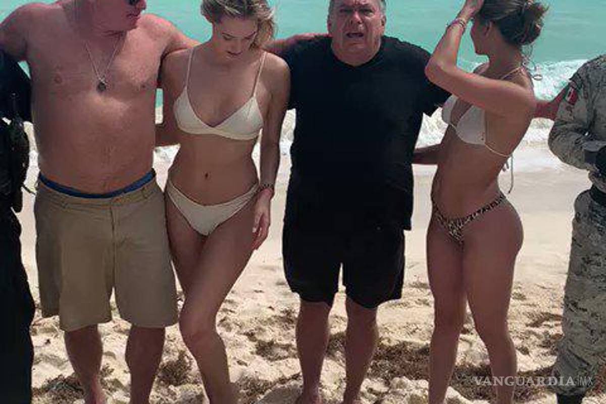 Diputado de Morena promovió la F1 acompañado de mujeres en bikini y la Guardia Nacional