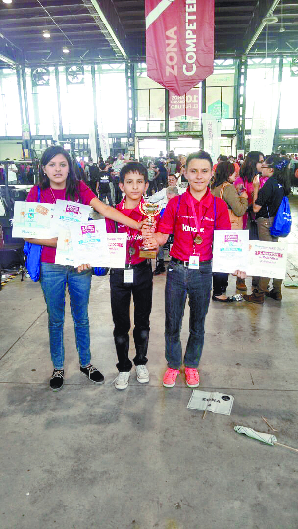 Ganan niños de Ramos Arizpe el ‘ROBOTIX FAIRE 2016’