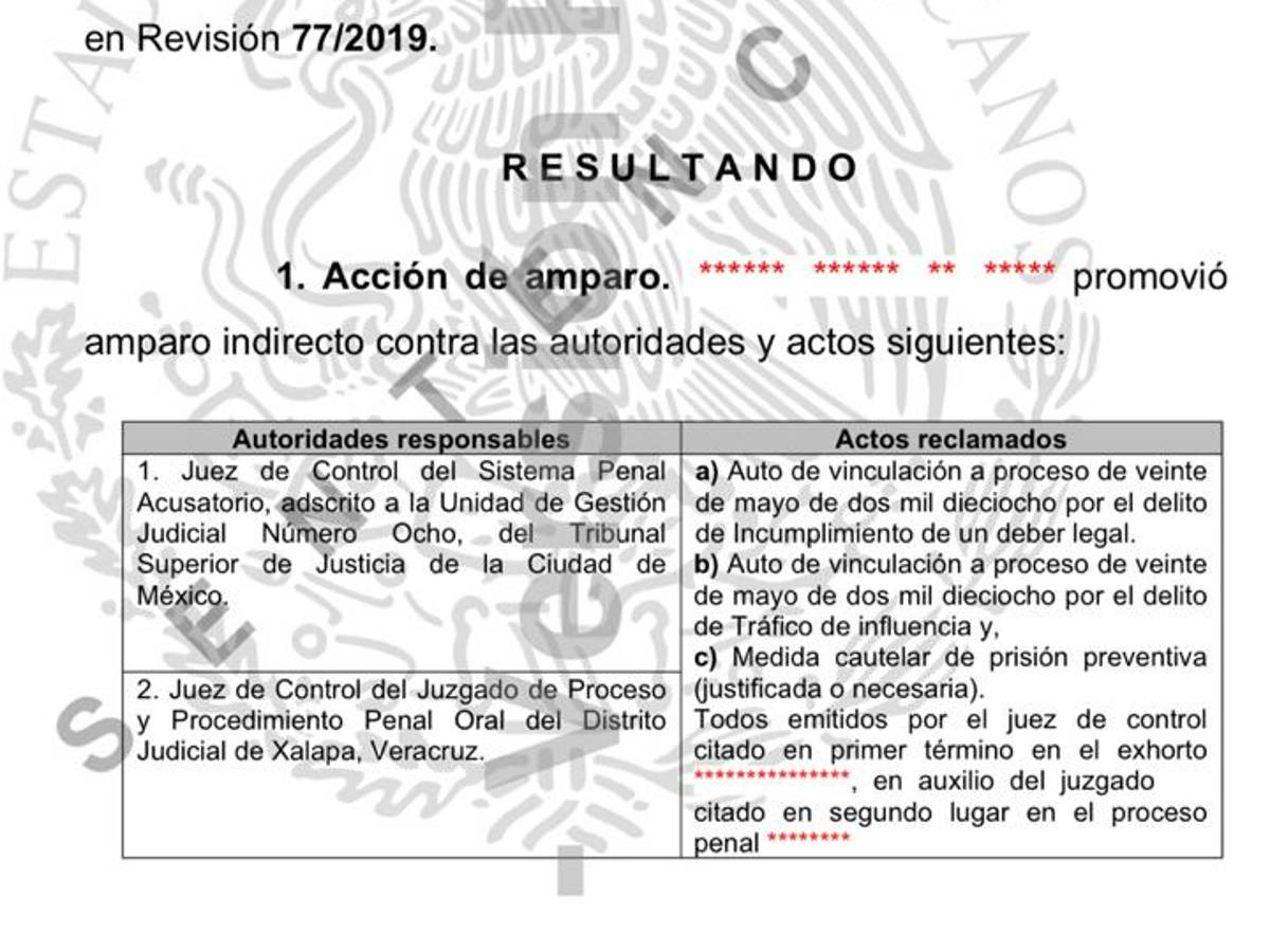 $!Javier Duarte obtiene amparo contra vinculación a proceso por tráfico de influencias