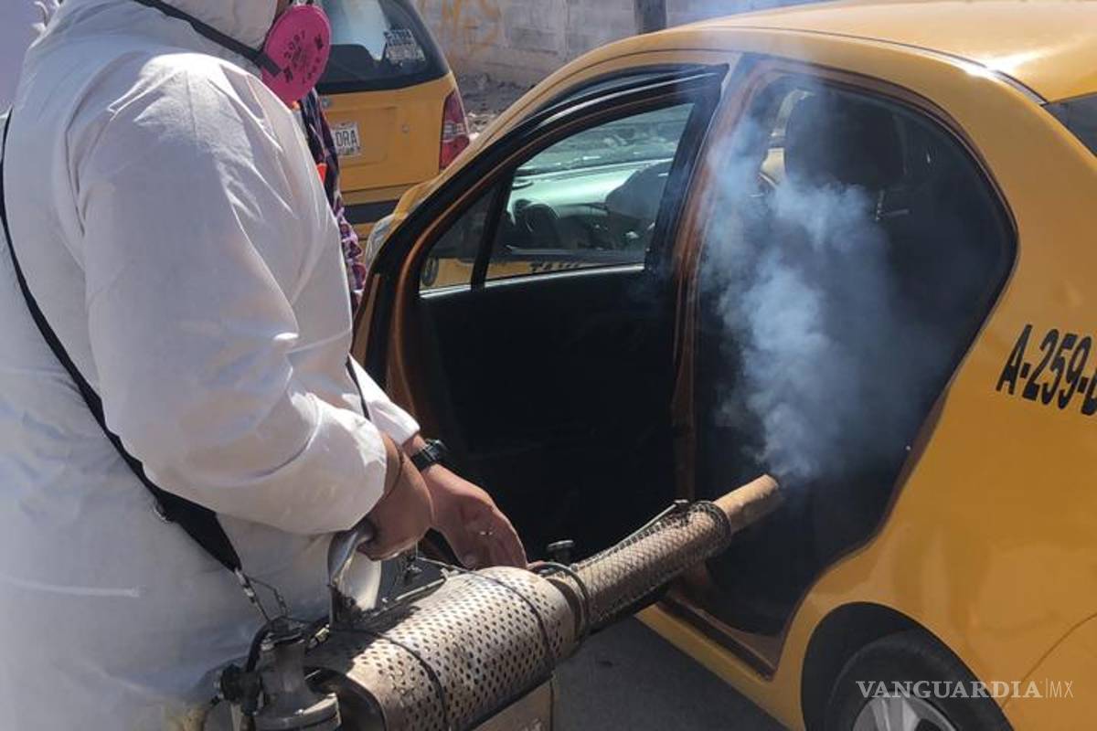 Ayuntamiento de Torreón continúa con sanitización de transporte público