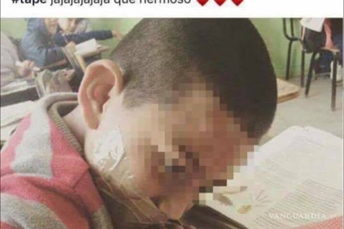 $!Profesora de primaria de Matamoros amordaza a un niño porque 'no se callaba'; es cesada