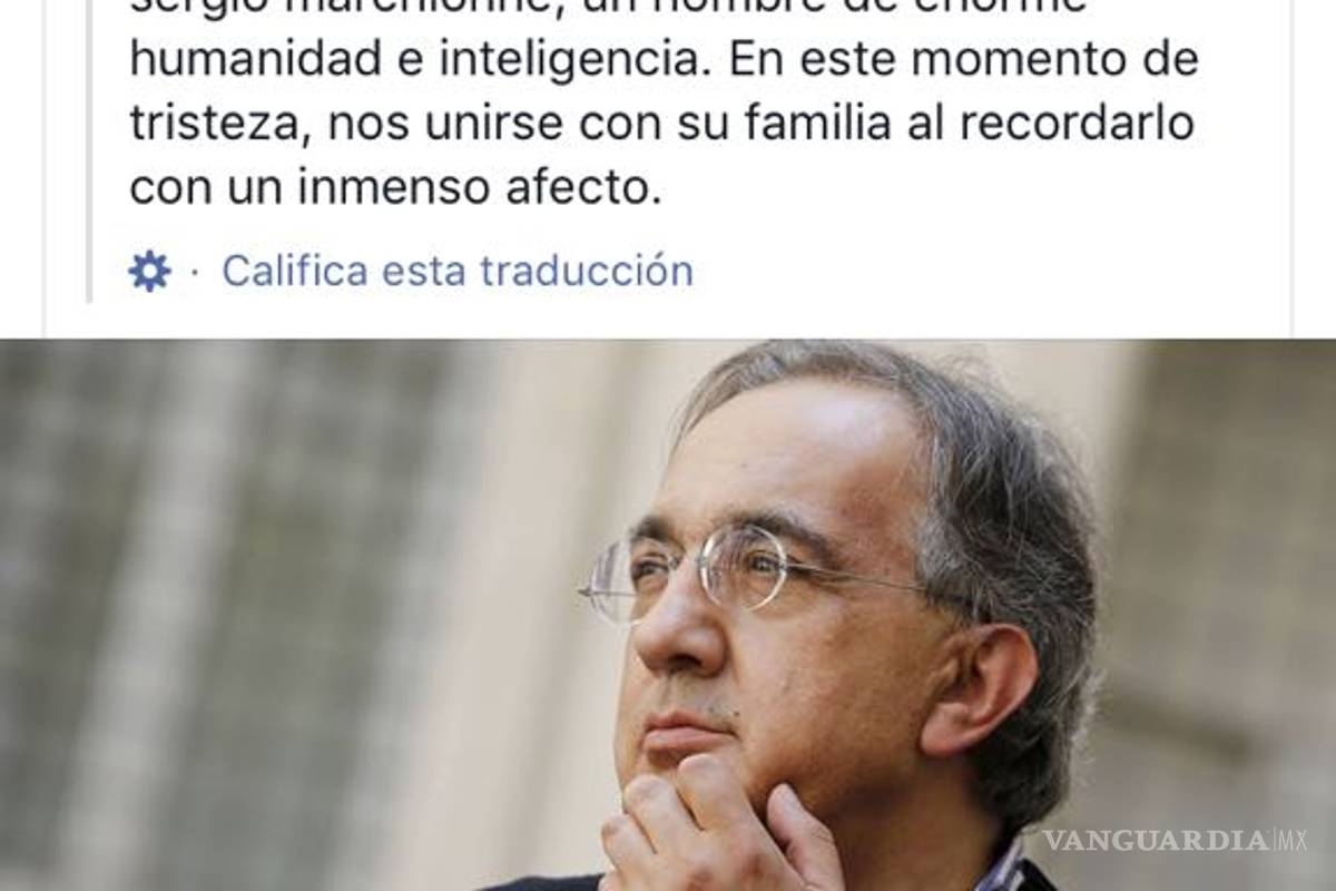 $!Recuerdan trabajadores de FCA Coahuila a Sergio Marchionne con inmenso afecto