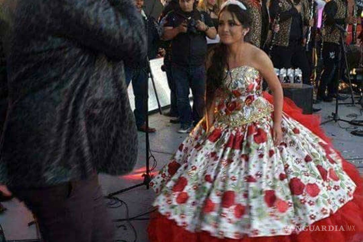 Hasta un millón de pesos dieron en regalos a Rubí en sus XV