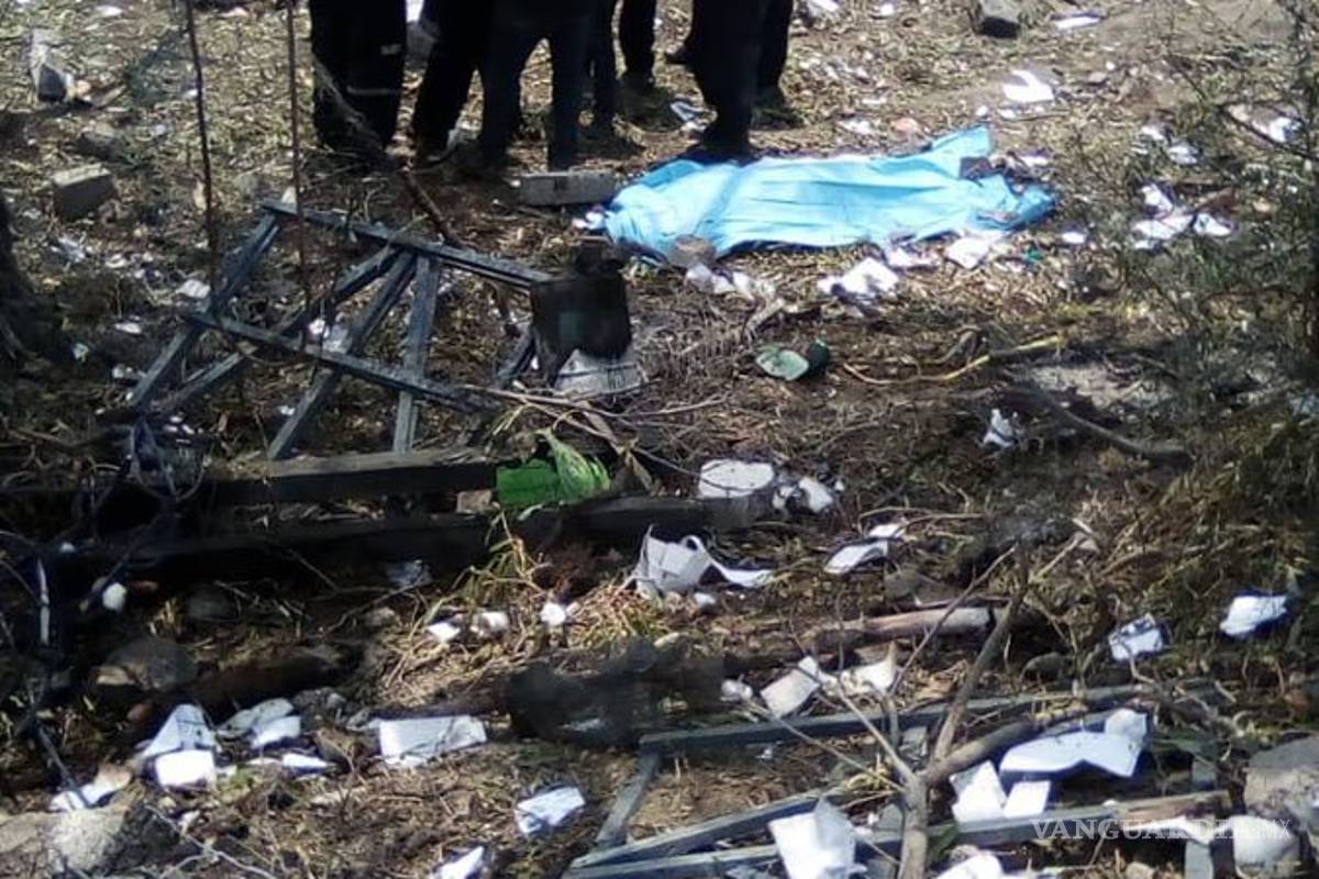 $!Al menos un muerto tras explosión en Tultepec