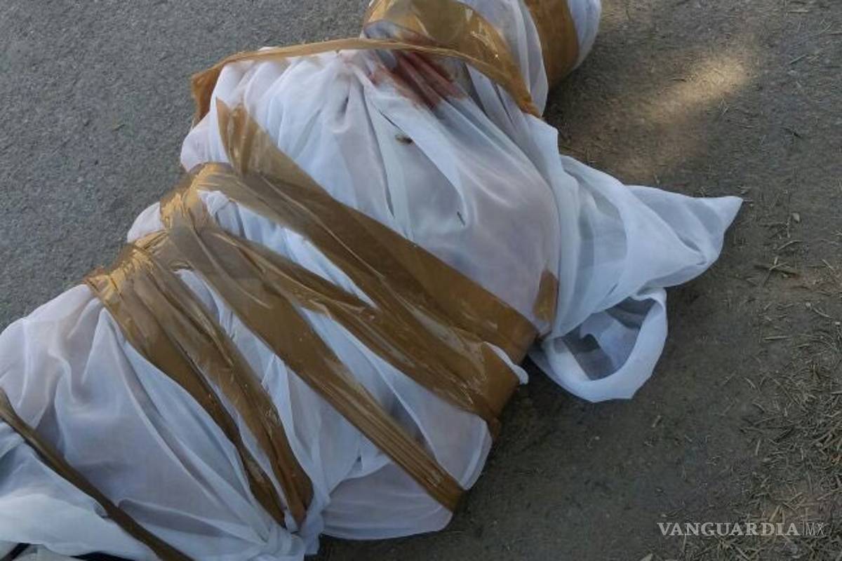 Dejan en Torreón otro cuerpo estrangulado y envuelto en una sábana