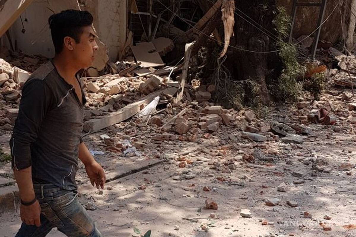 $!Fotos del desastre que dejó el sismo en la Ciudad de México