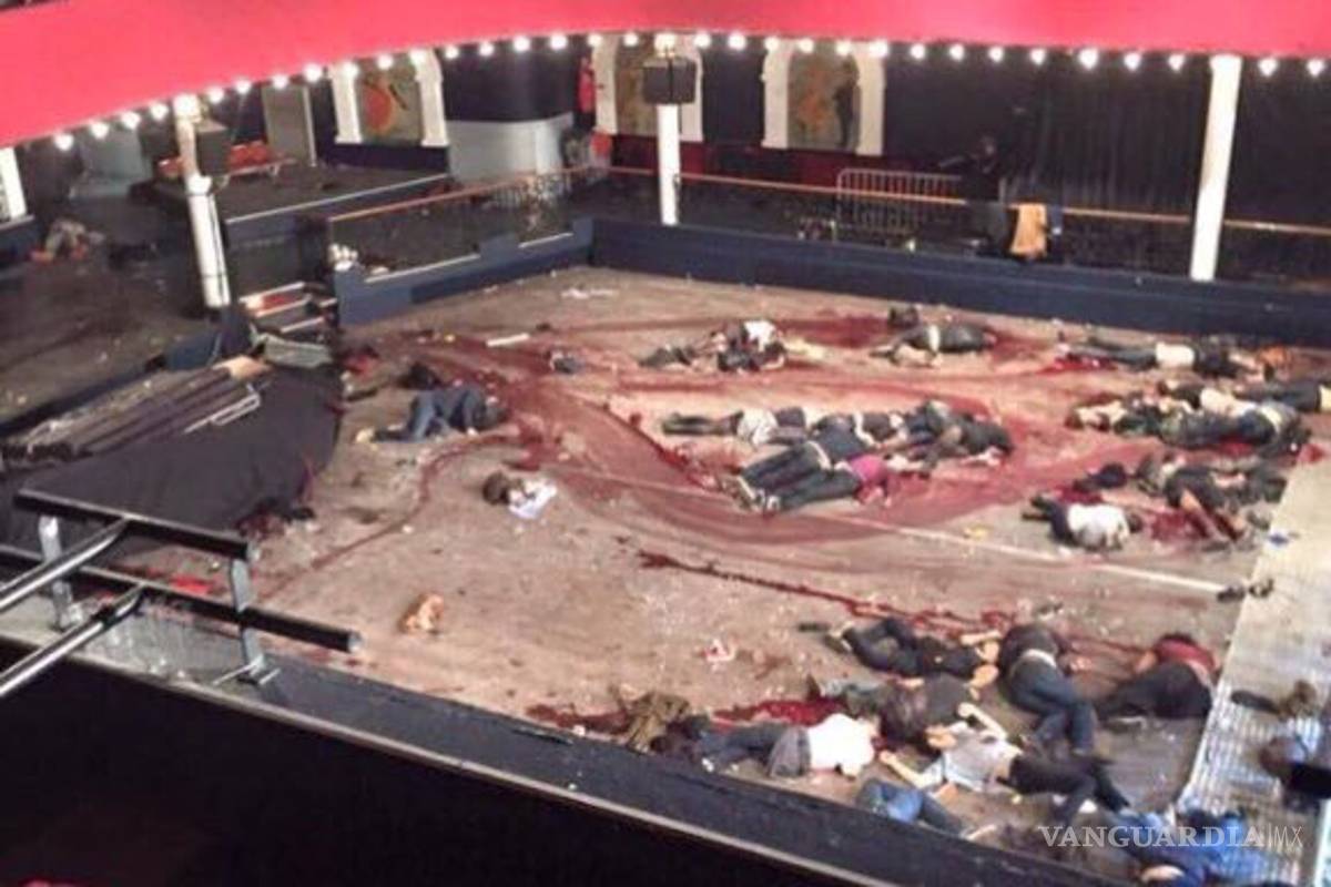 Revelan foto de la masacre en el Bataclan