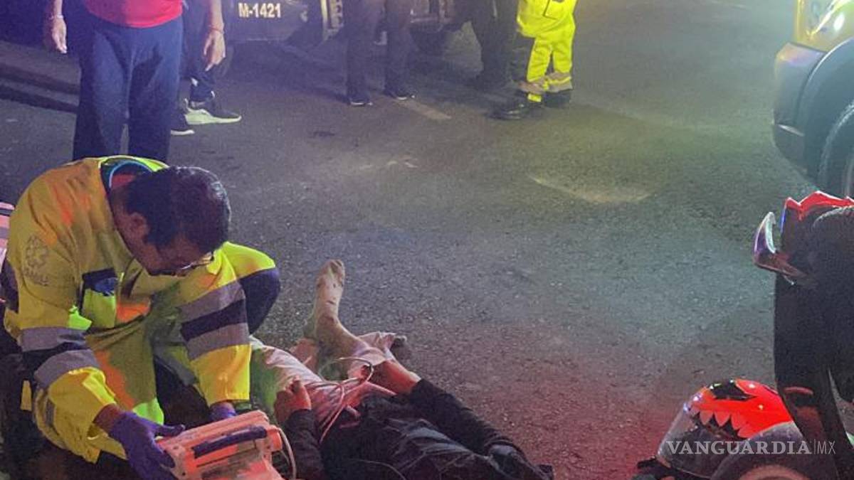 Auto ‘fantasma’ arrolla a repartidor, al sur de Saltillo