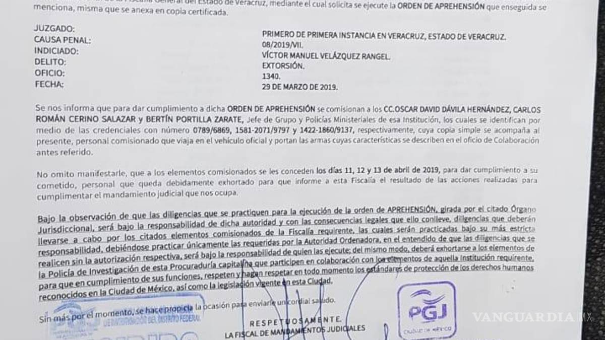 Detienen a exdirectivo de Cruz Azul por extorsión