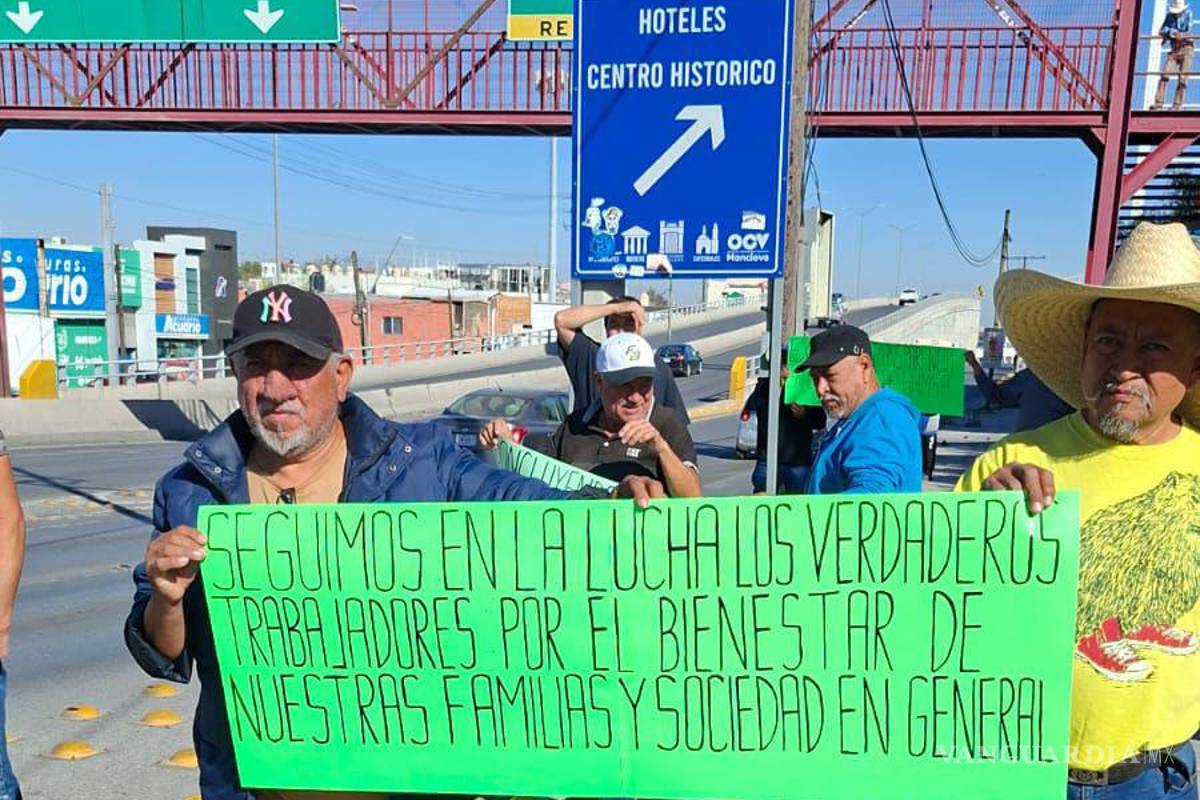 $!La base obrera advirtió que los retrasos en el procedimiento legal afectan directamente el sustento de cientos de familias de la Región Centro de Coahuila.