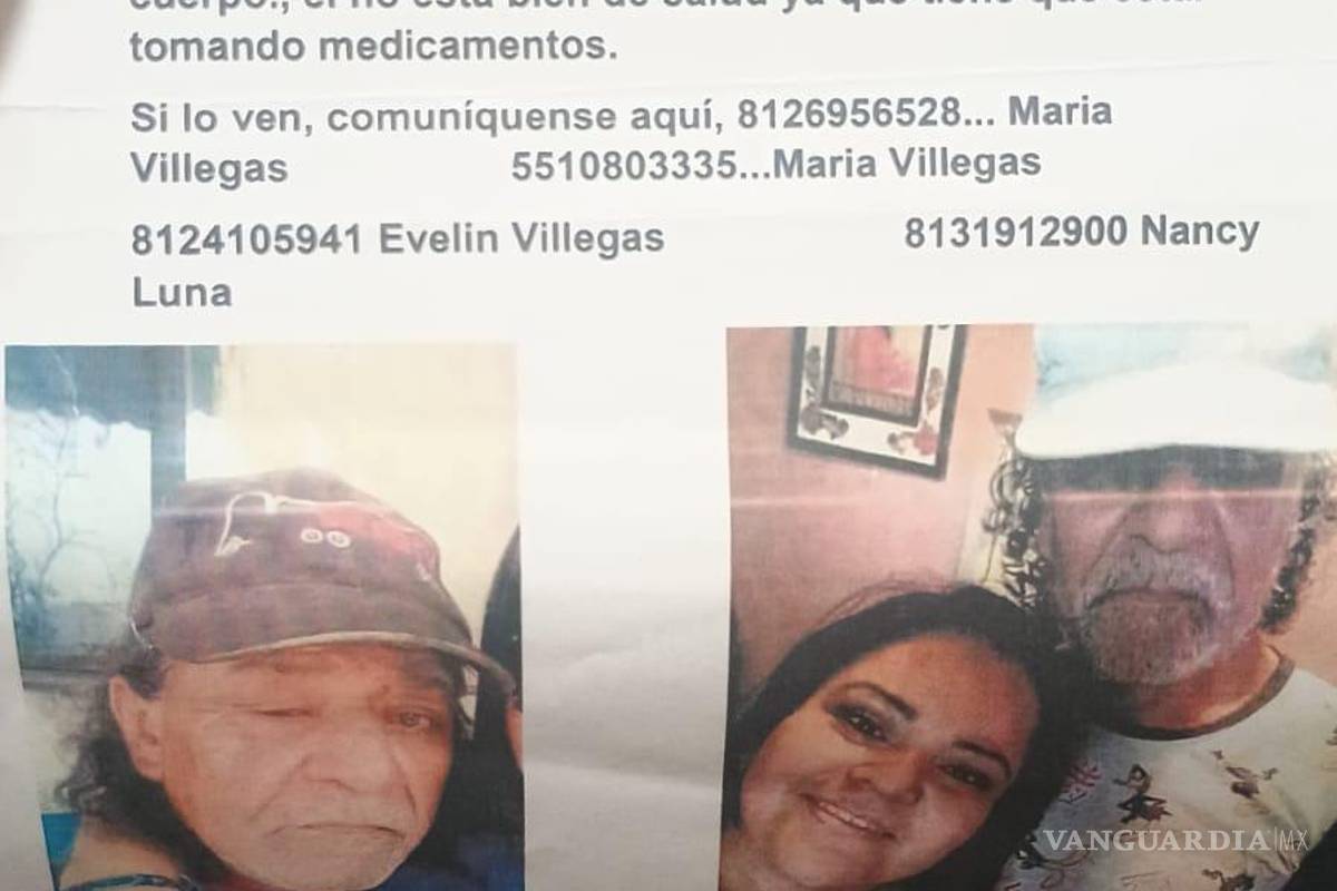 Adulto mayor es localizado en Nuevo León tras 4 meses desaparecido