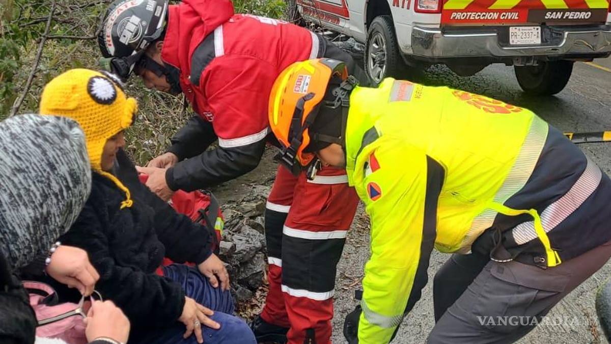 Nuevo León: Mujer pierde pisada en el Parque Chipinque y cae a barranco