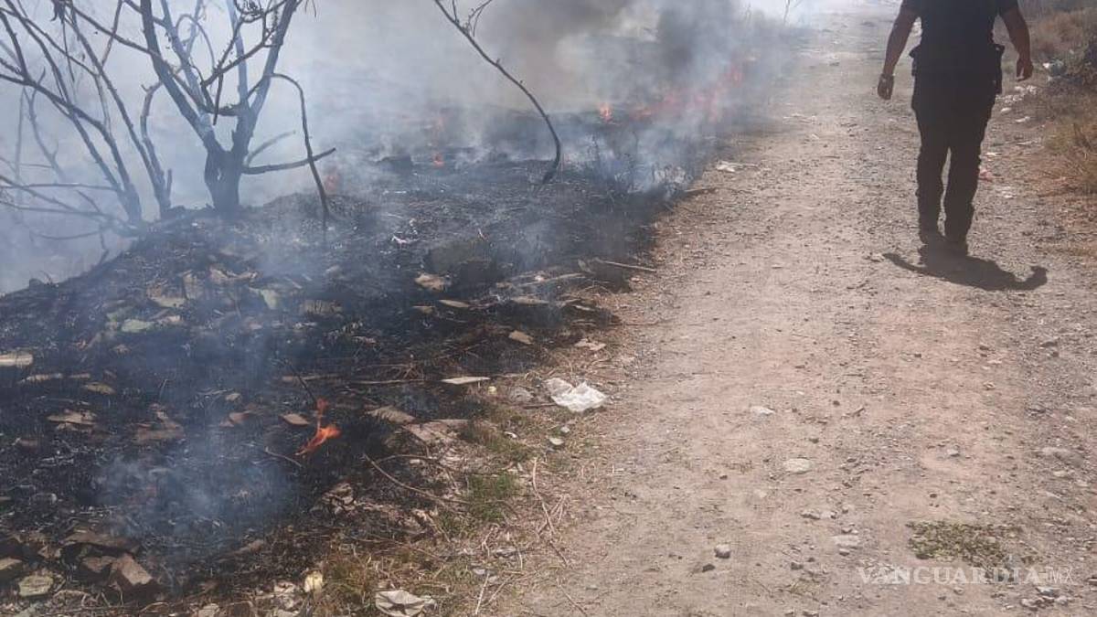 Detienen a dos hombres por provocar incendios en Saltillo