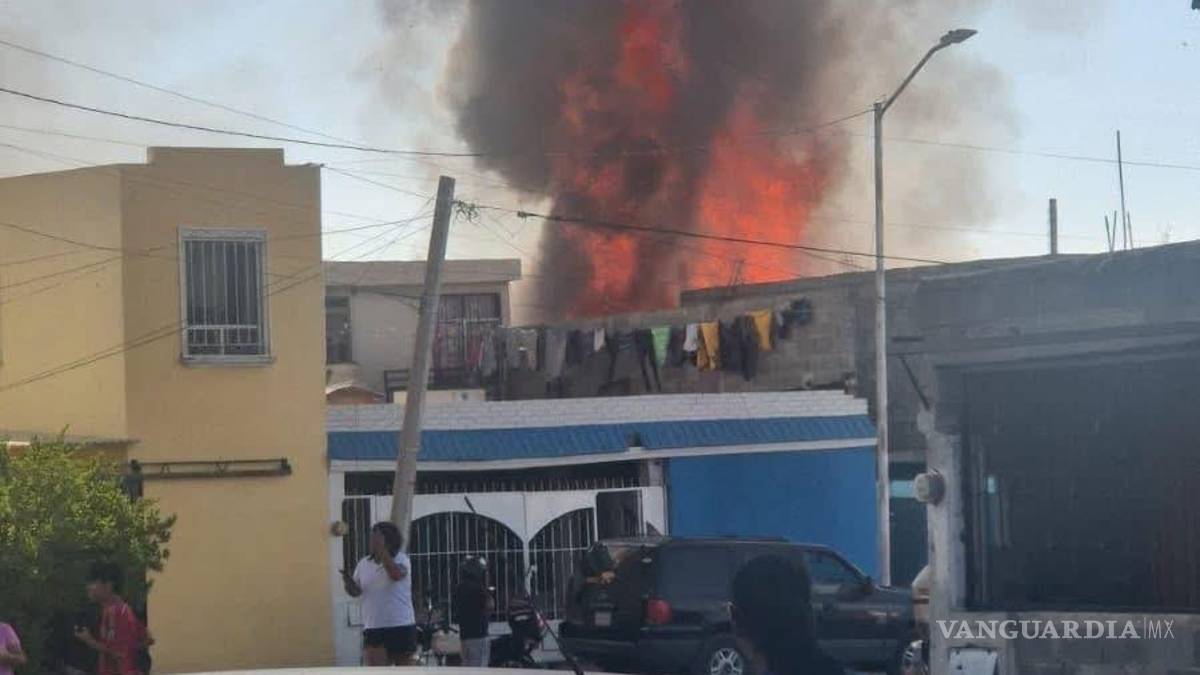 Hombre resulta gravemente herido tras incendio provocado en Nuevo Mirasierra, en Saltillo