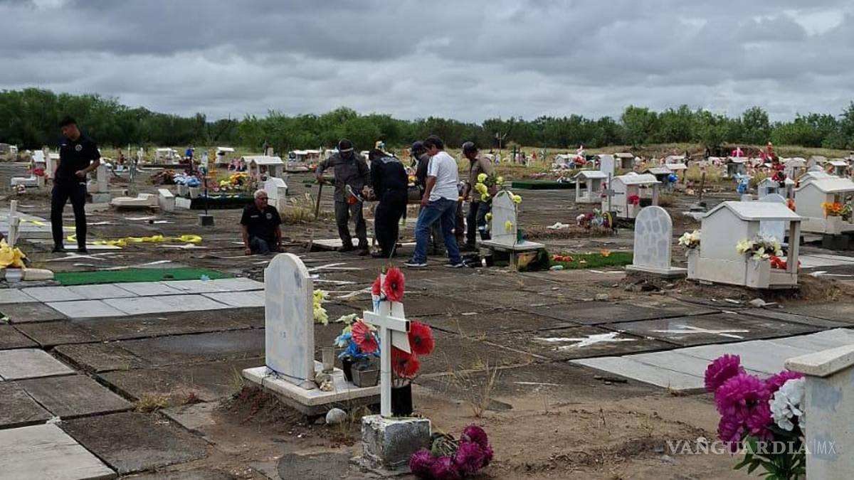 Cae joven al interior de una tumba en Marín, Nuevo León