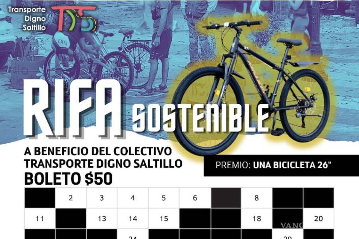 $!El colectivo lanzó una rifa “sostenible” para recaudar recursos que permitan mantener sus actividades de concientización.