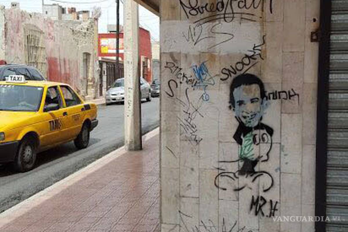 $!Pintan a Humberto Moreira como el “ratón Mickey”