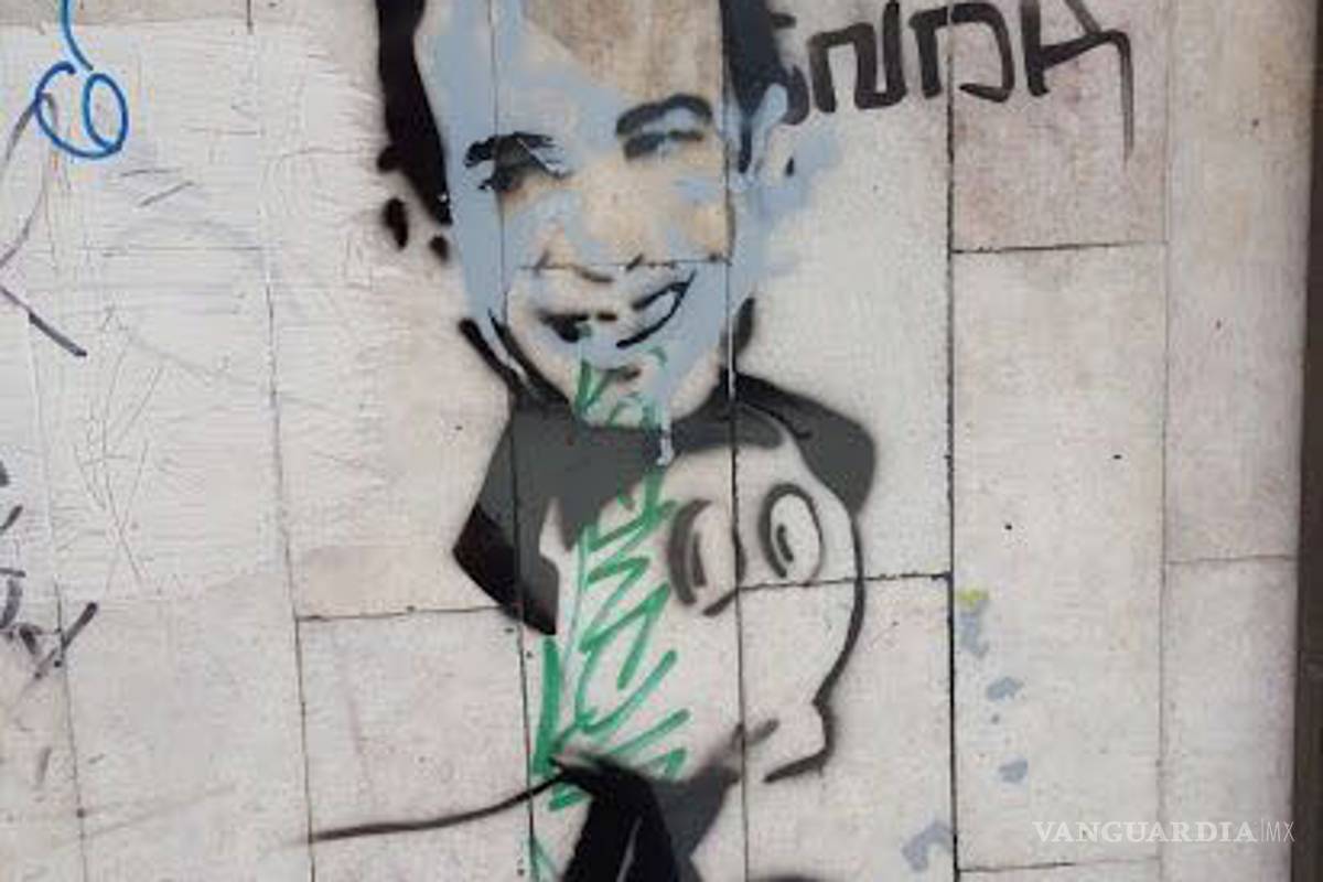 Pintan a Humberto Moreira como el “ratón Mickey”