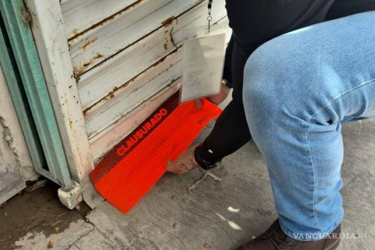 Torreón: clausuran carnicería y dos negocios de comida por operar en condiciones insalubres y sin permisos