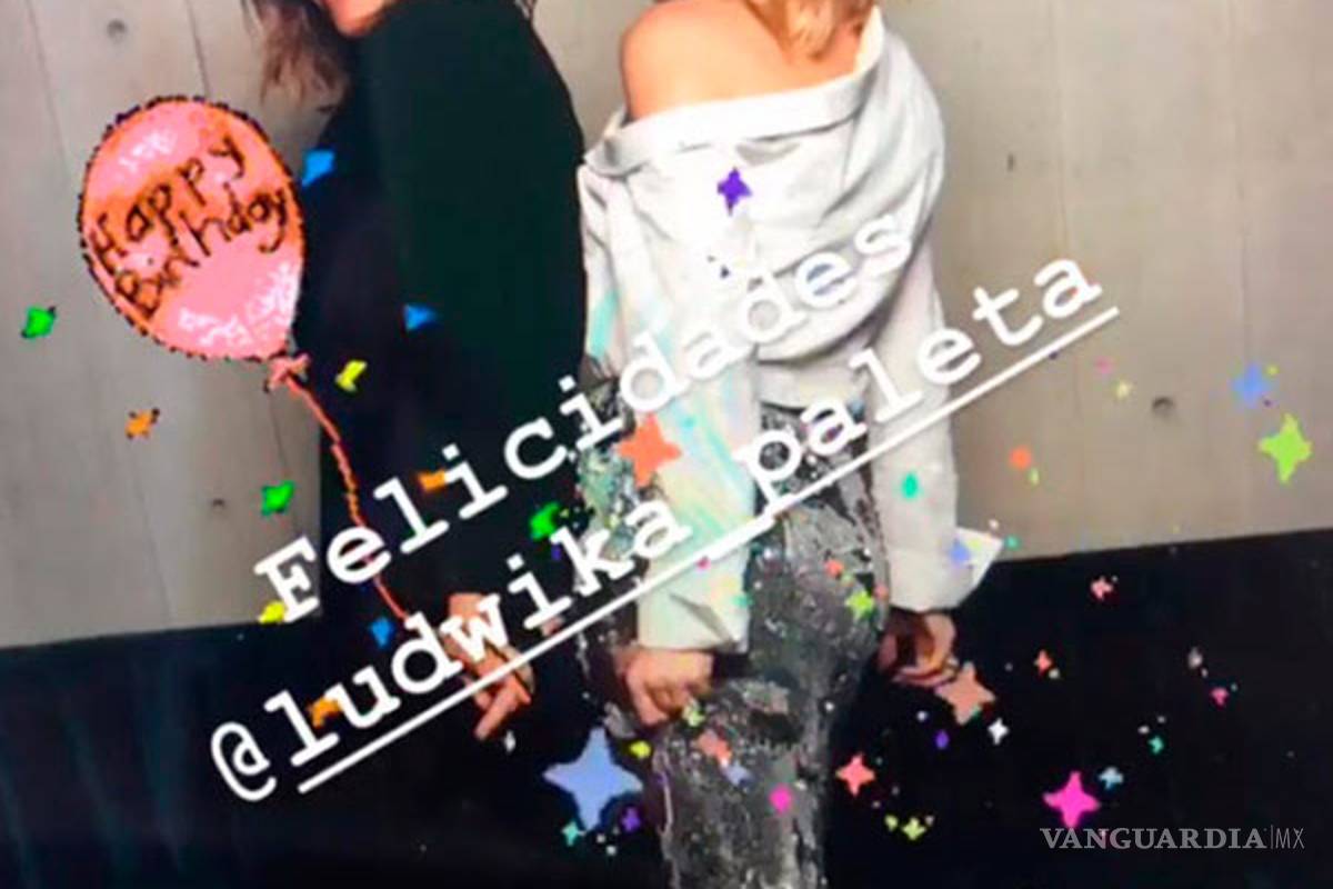 $!Así festejó Ludwika Paleta su cumpleaños