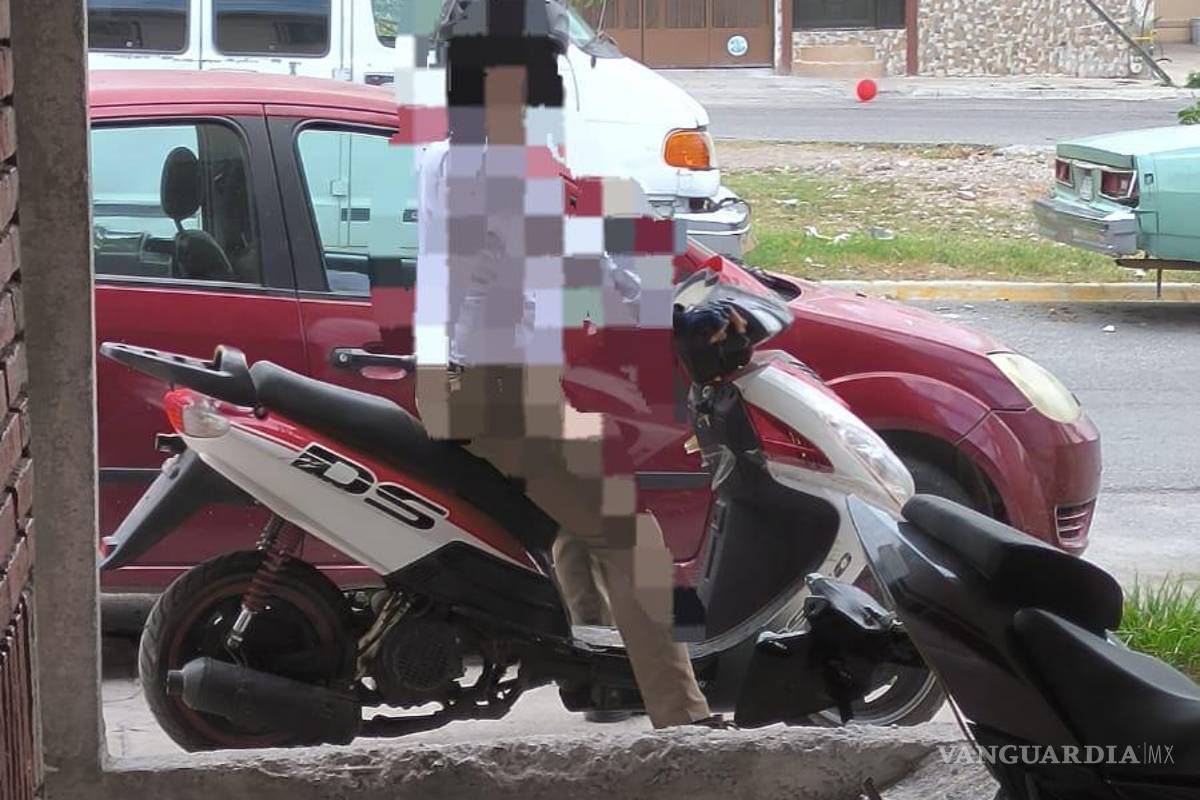 Roban otra motocicleta en Saltillo; ahora en el fraccionamiento América