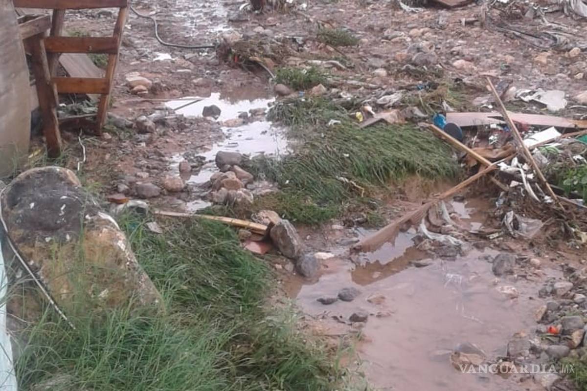 Claman ayuda saltillenses afectados por las lluvias de Hanna