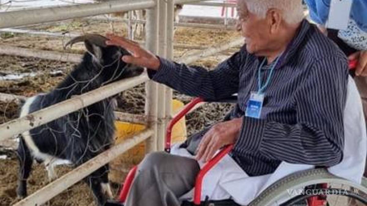 ‘Gozamos como chiquillos’; adultos mayores de asilo visitaron la Feria Saltillo (video)