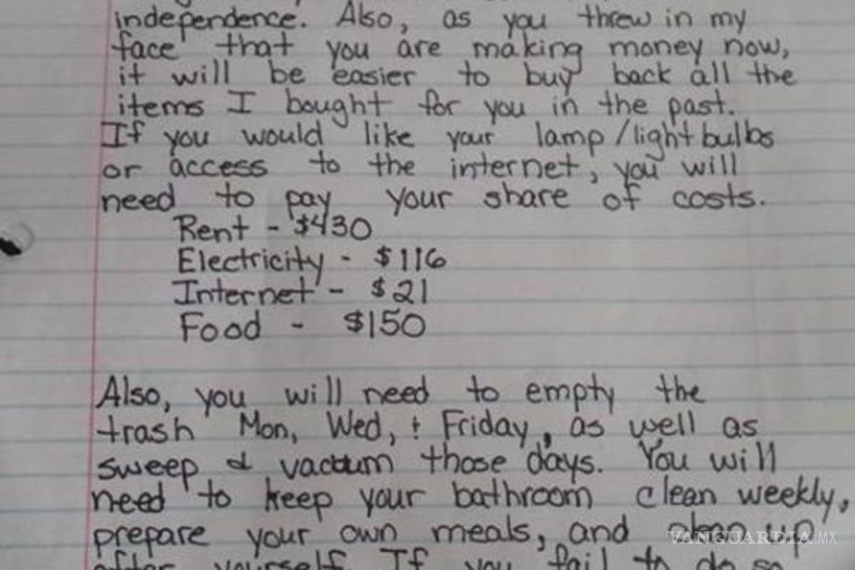 $!Madre le da una lección ejemplar a su adolescente ¡Un ejemplo para los padres desesperados!