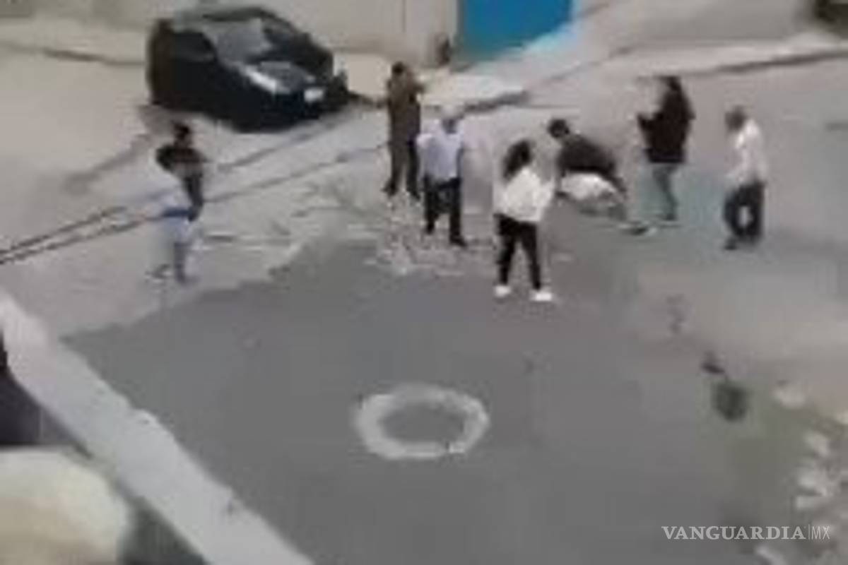 Familias se agarran a machetazos en Naucalpan, Edomex (video)