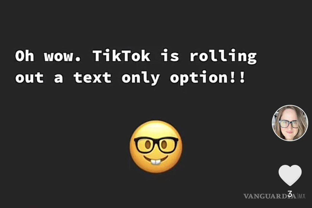$!La aplicación china de vídeos cortos TikTok permitirá a los usuarios crear mensajes de texto