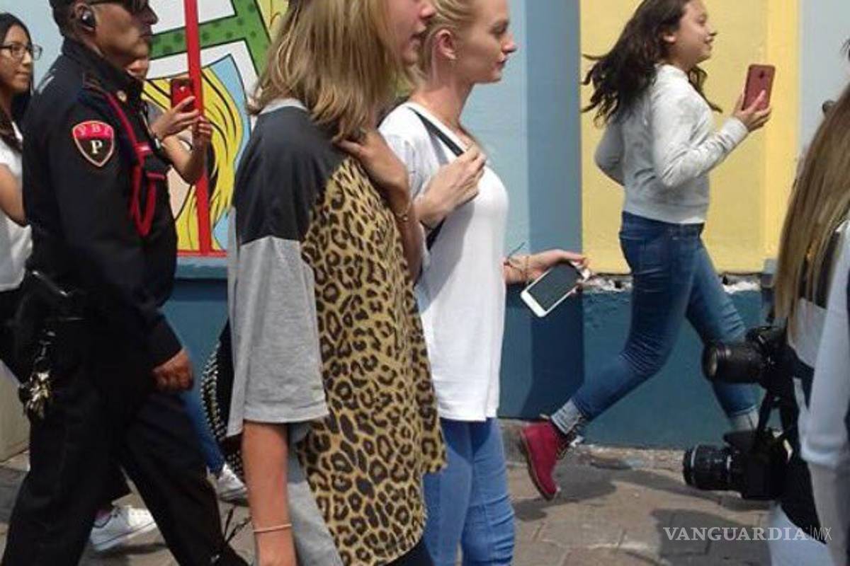 Cara Delevingne celebra su cumpleaños en Six Flags de México