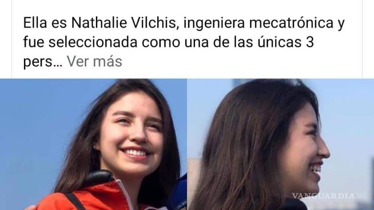 ‘Ahí voy a andar en unos años más’: Lizeth Gómez decretó en 2020 que iría a la NASA, hoy es una realidad