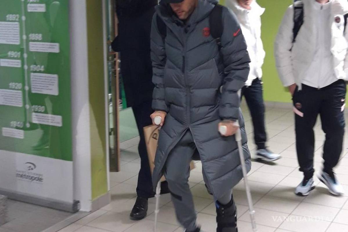 Neymar sufre terrible lesión en Saint-Étienne vs PSG (Video)