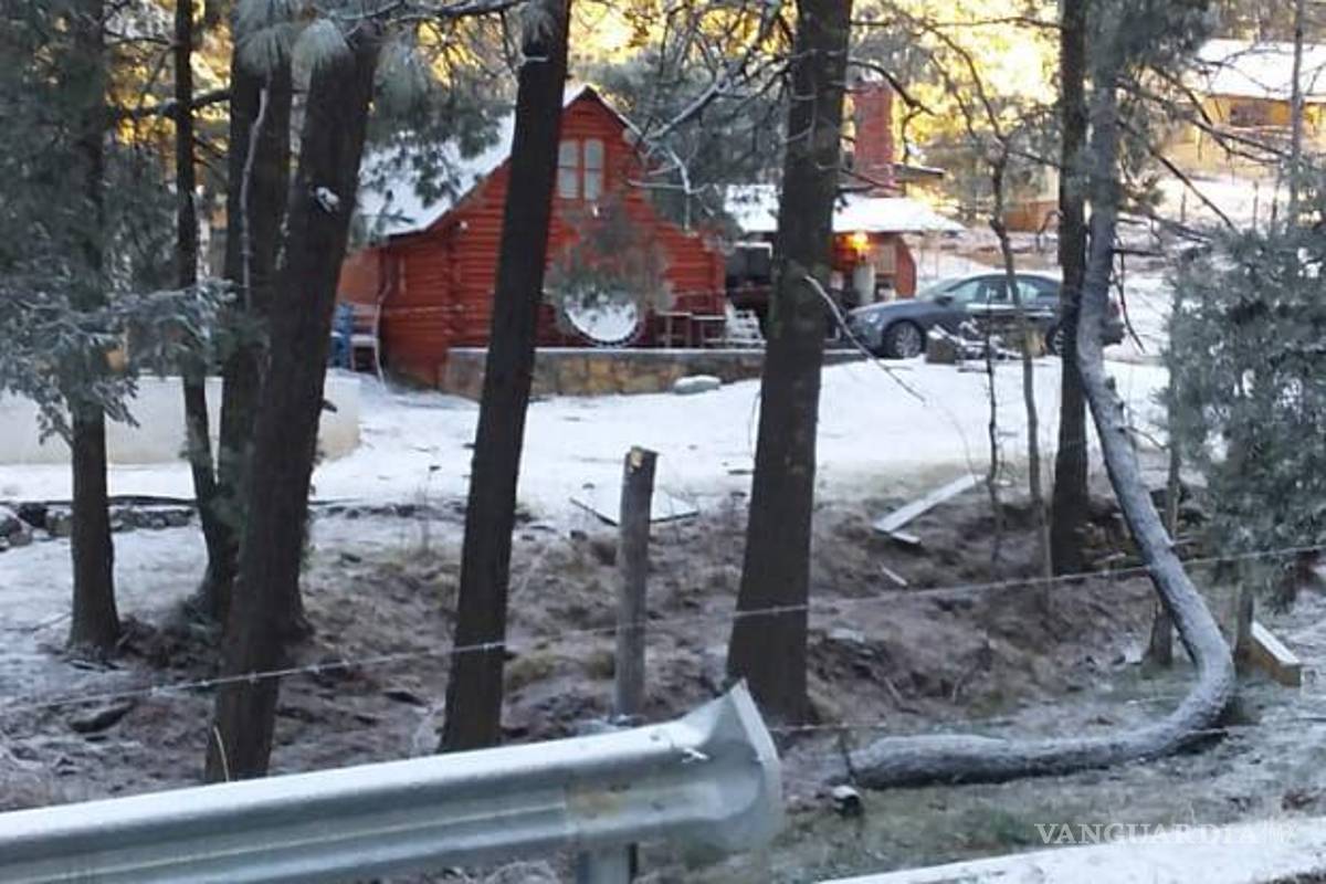 Sierra de Arteaga: reportan temperaturas de hasta -6 grados