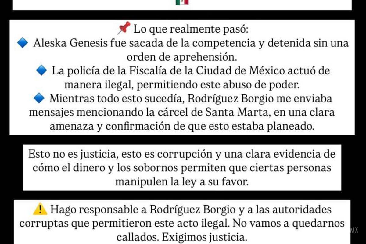 $!¿Quién es Aleska Génesis, participante de ‘La Casa de los Famosos All Stars’ que fue arrestada tras su eliminación?