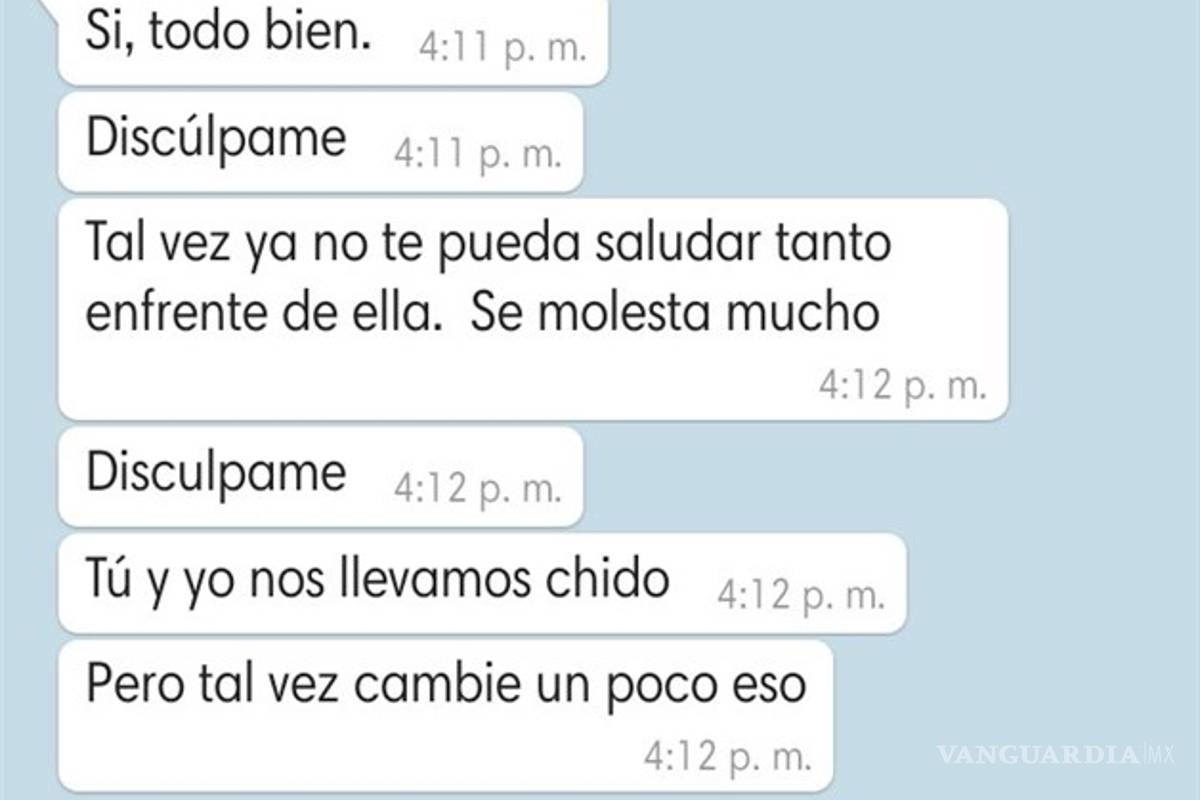$!"Que sea la última vez que te despides así de Gustavo, él ya tiene novia", amor 'tóxico' se viraliza