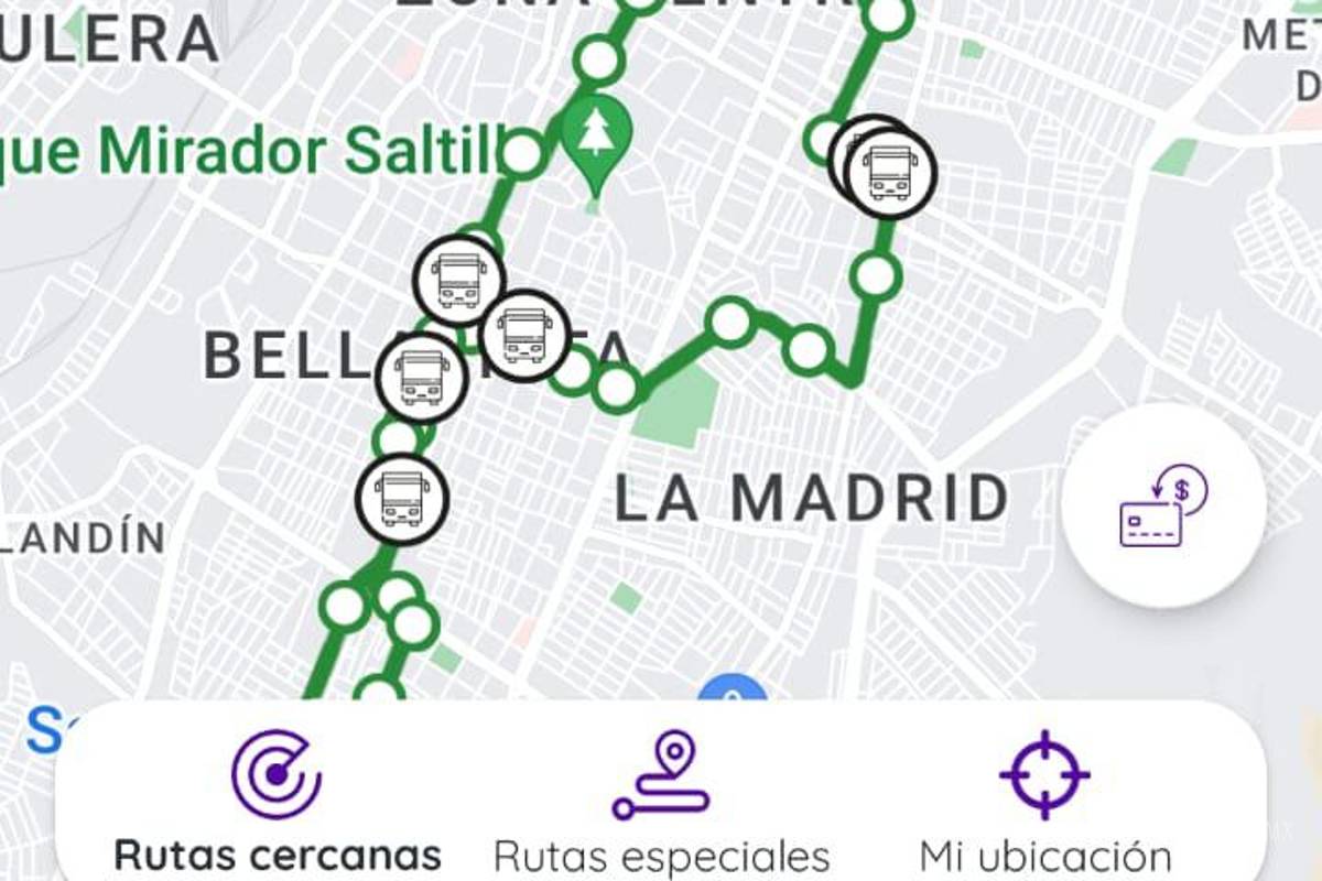 Saltillo: Concluye administración 2022-2024 y app de NET registra solo 4 rutas de transporte público