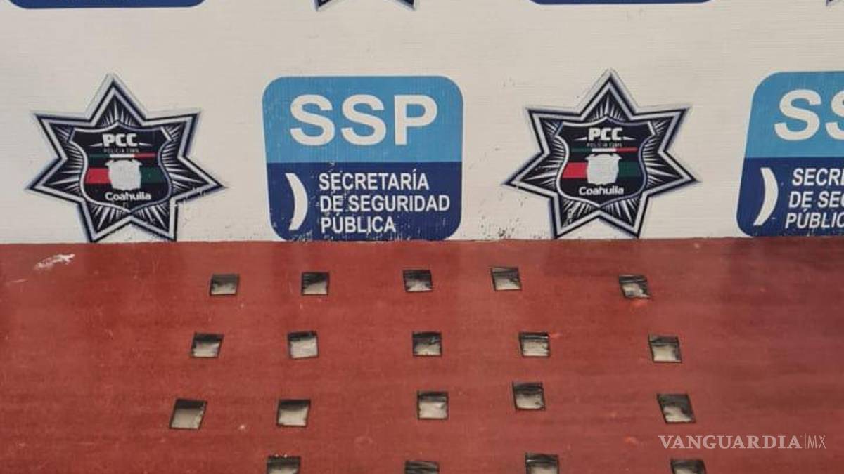 Detienen a dos sujetos por posesión de sustancias ilícitas en Saltillo