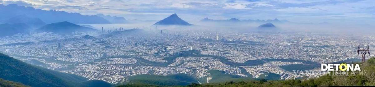 $!Vista aérea de la ciudad de Monterrey.