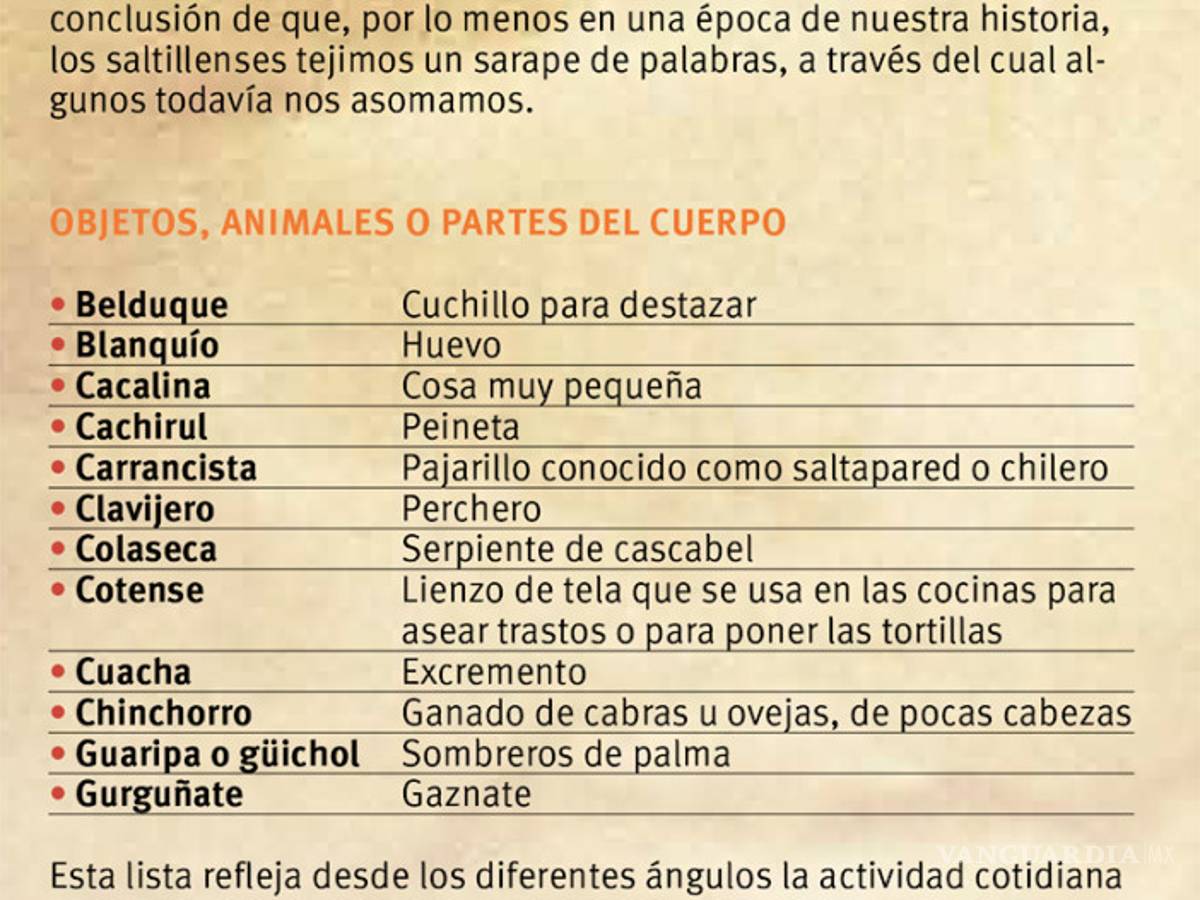 $!¿Cómo hablamos los de Saltío?