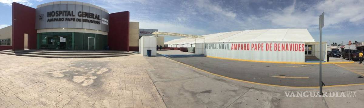$!COVID-19 alcanza a 64 trabajadores de la Jurisdicción, Hospital Amparo Pape y Hospital Móvil I de Monclova